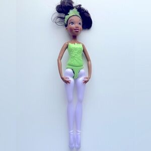 11” Disney Princess Tiana Ballerina Doll with Articulated Joints